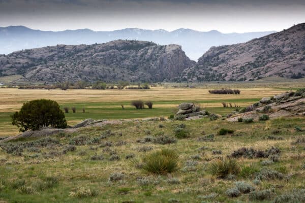 Devil's Gate on Wyoming ranch near Alcova